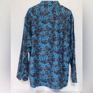 Daniel K Tailored fit XXXL men’s button down long sleeve shirt